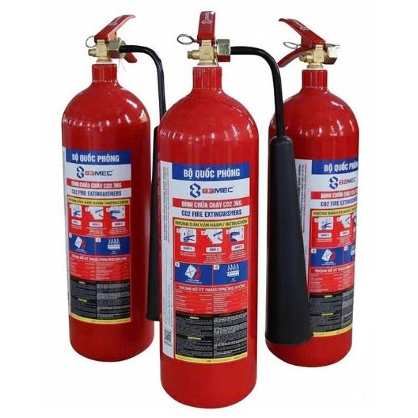 Bình chữa cháy khí CO2 3kg BQP 83MEC